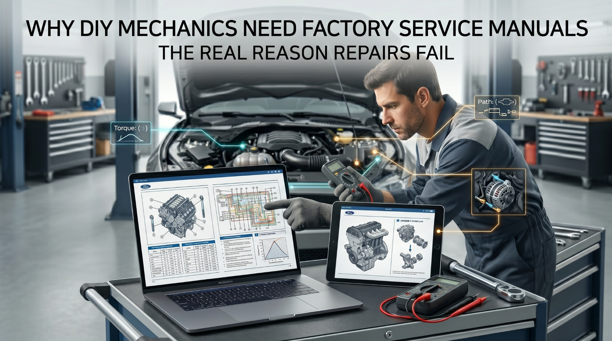 Why DIY Mechanics Need Factory Service Manuals: The Real Reason Repairs Fail