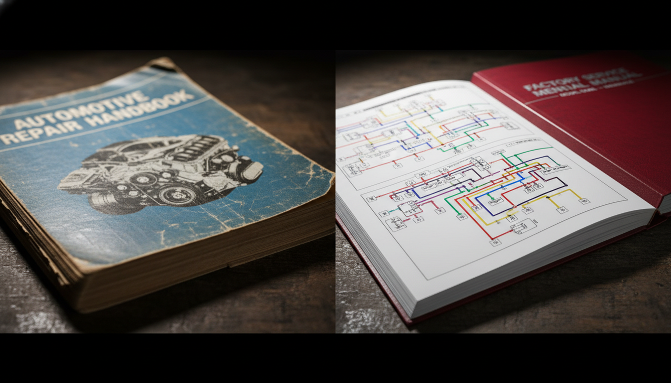 Why DIY Mechanics Need Factory Service Manuals: The Real Reason Repairs Fail