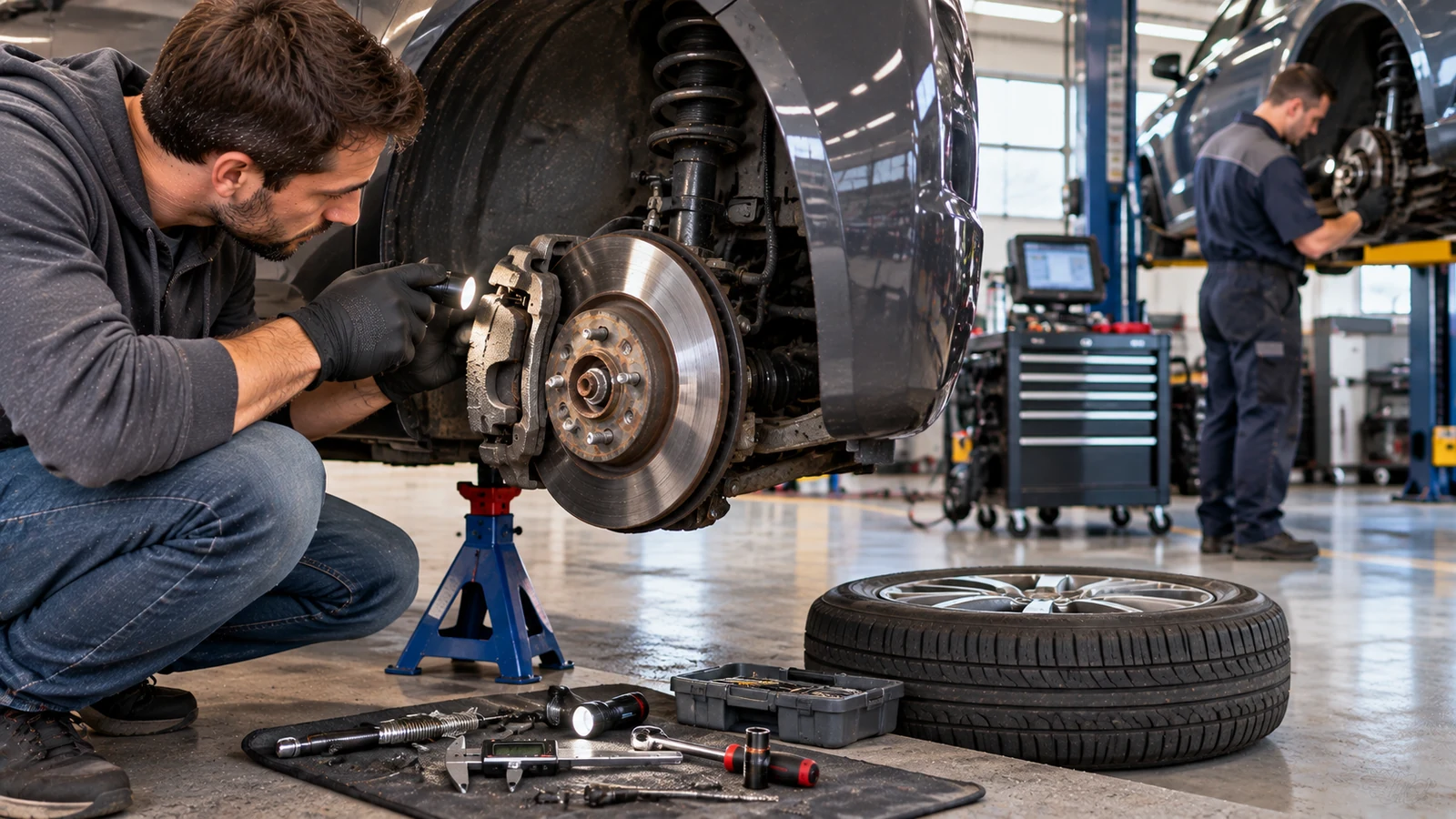 How to Check Brake Pads: DIY Inspection, Wear Limits, and Warning Signs