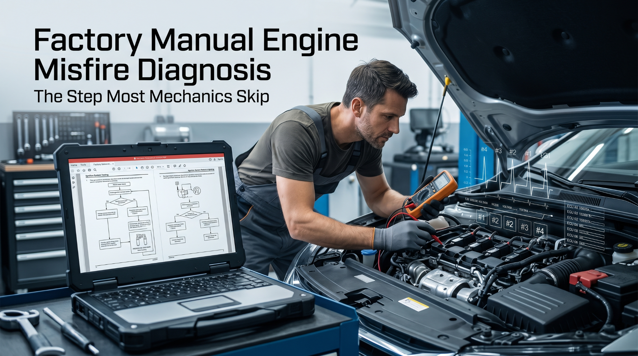 Using Factory Manuals for Engine Misfire Repair: The One Step Most Mechanics Skip