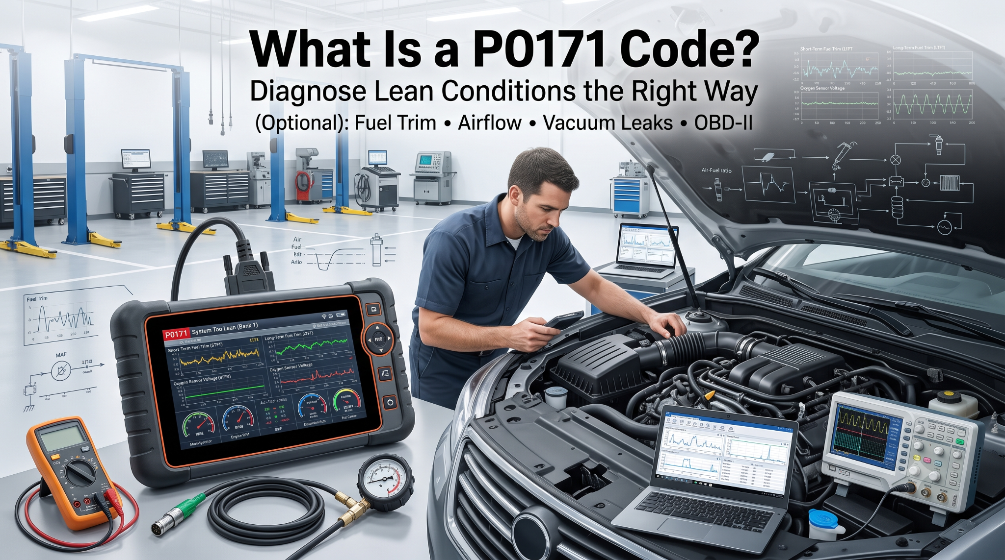 What Is a P0171 Code: Why This Lean Warning Needs Fast Diagnosis