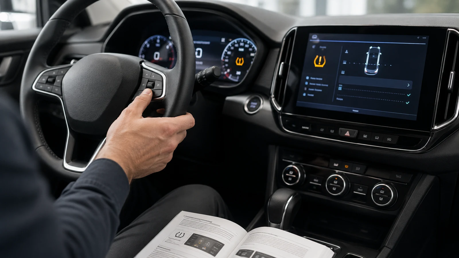 Driver using correct TPMS reset procedure