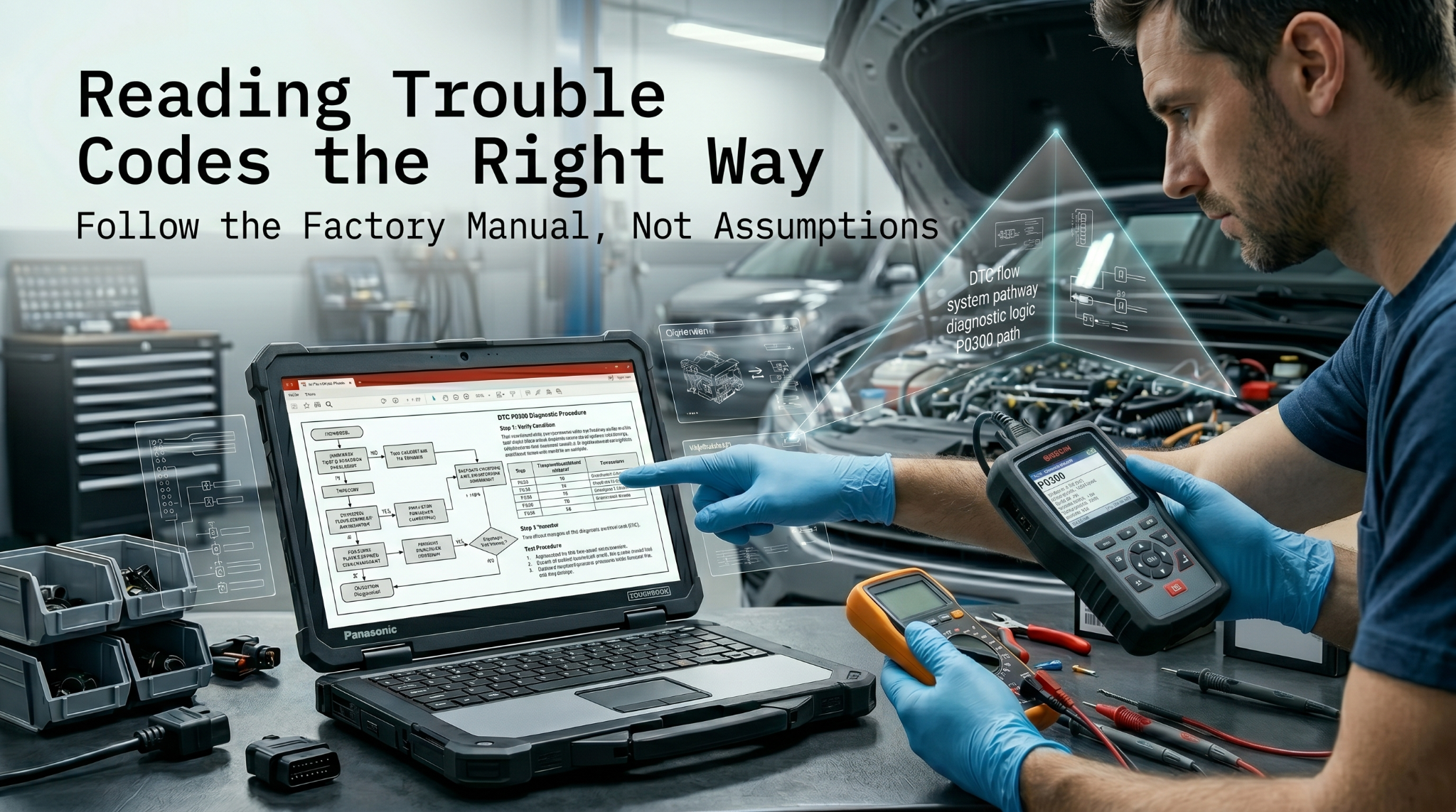 Reading Trouble Code Steps in Factory Manuals: What Most Mechanics Get Wrong