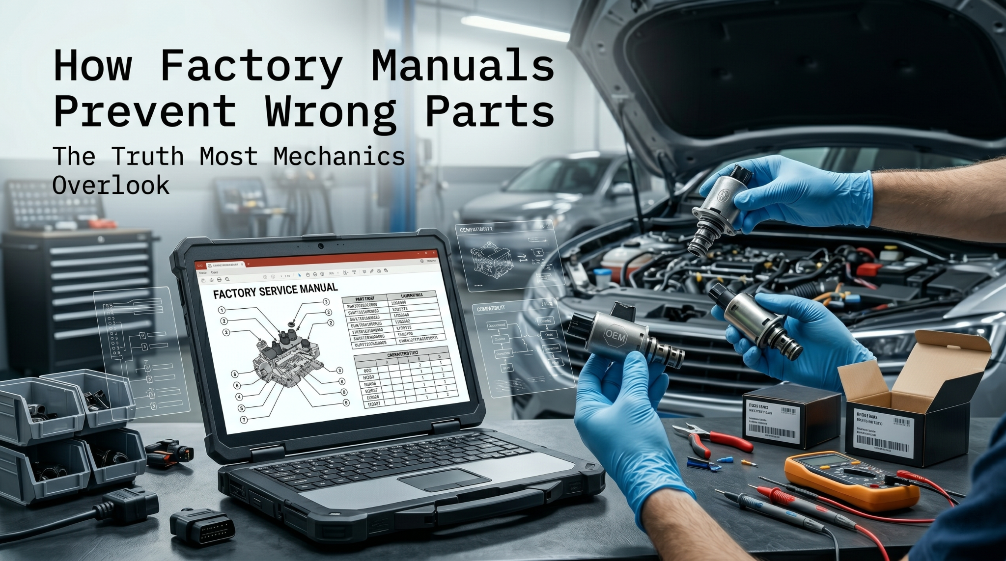 How Factory Manuals Reduce Wrong Part Replacement: The Truth Most Mechanics Never Talk About